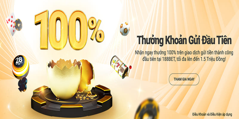 Nạp lần đầu nhận voucher khuyến mãi hấp dẫn